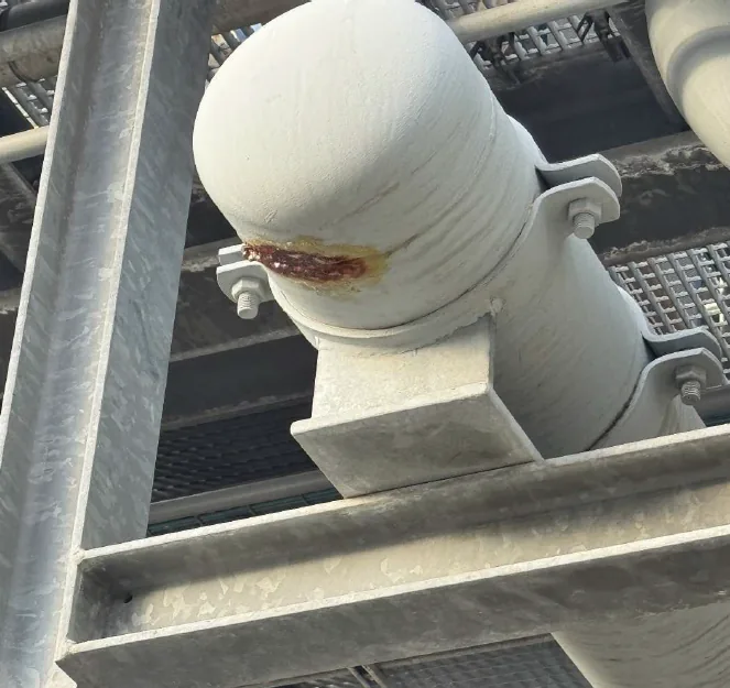 Réparation par laminage composite d'un fond bombé DN250 – intervention sur site en Rhénanie-du-Nord-Westphalie — Bild 10