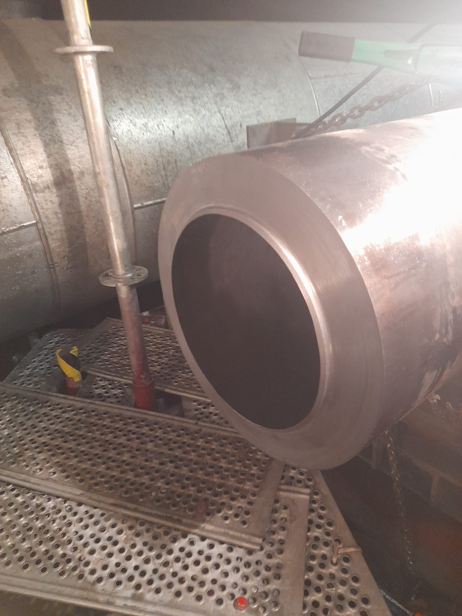Rarität im Rohrleitungsbau: Kreuzstück aus X20 — 521 × 61,5 mm trennen und anfasen — Bild 3