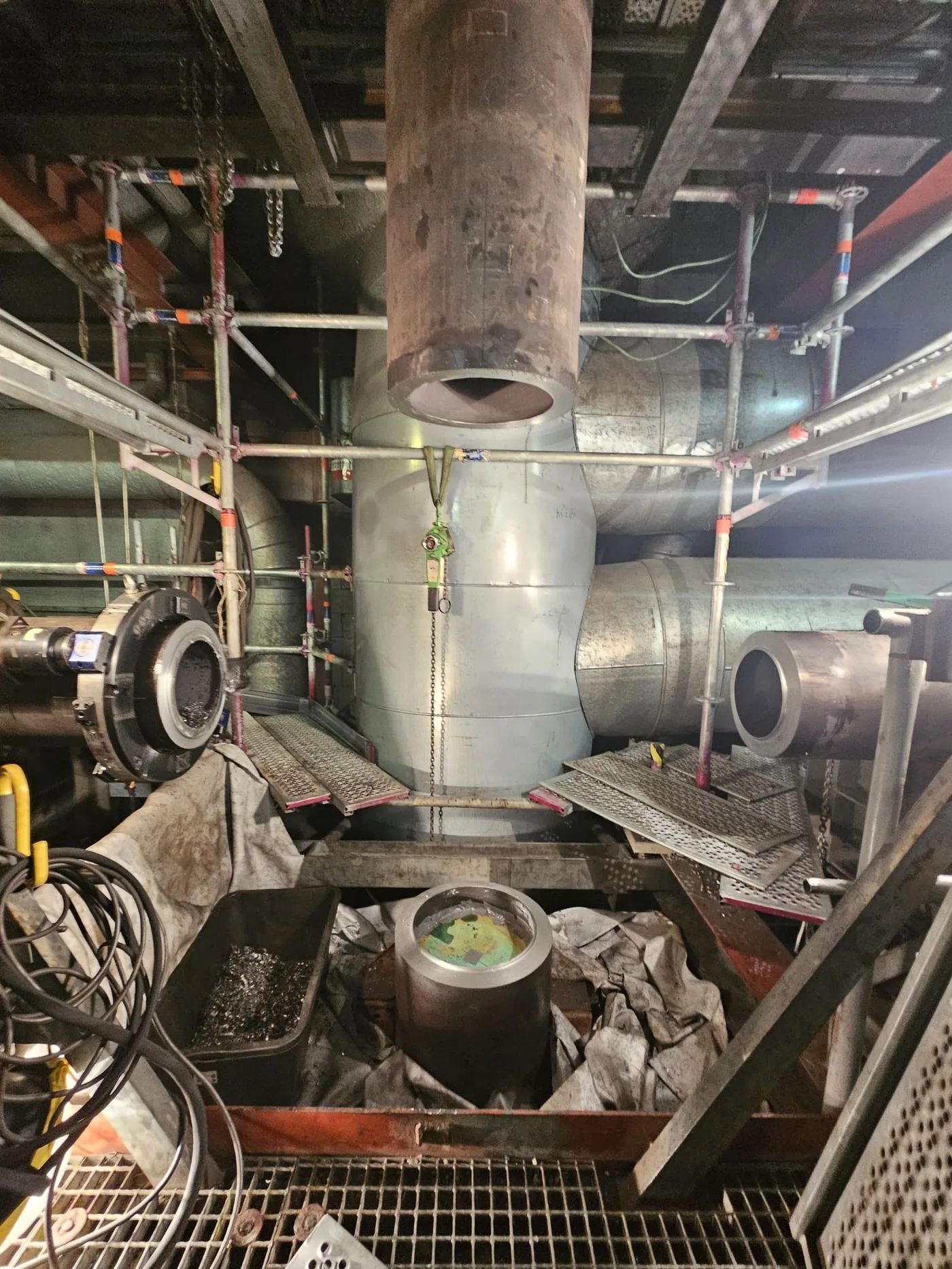 Rarity in piping: X20 cross-piece — cutting and bevelling 521 × 61.5 mm — Bild 6
