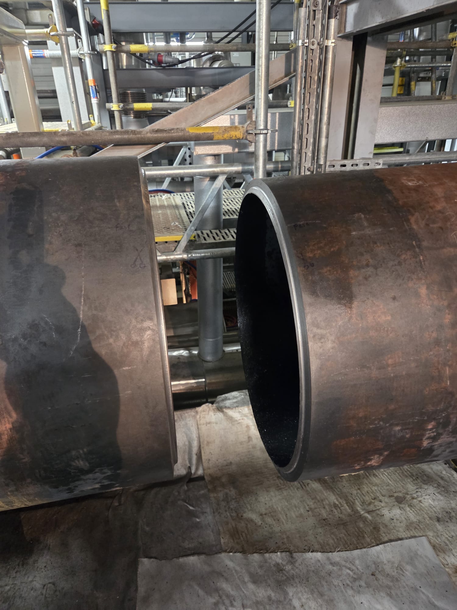 Power Plant Outage Work: Pipe and Flange Machining, Conical Bores — Bild 5