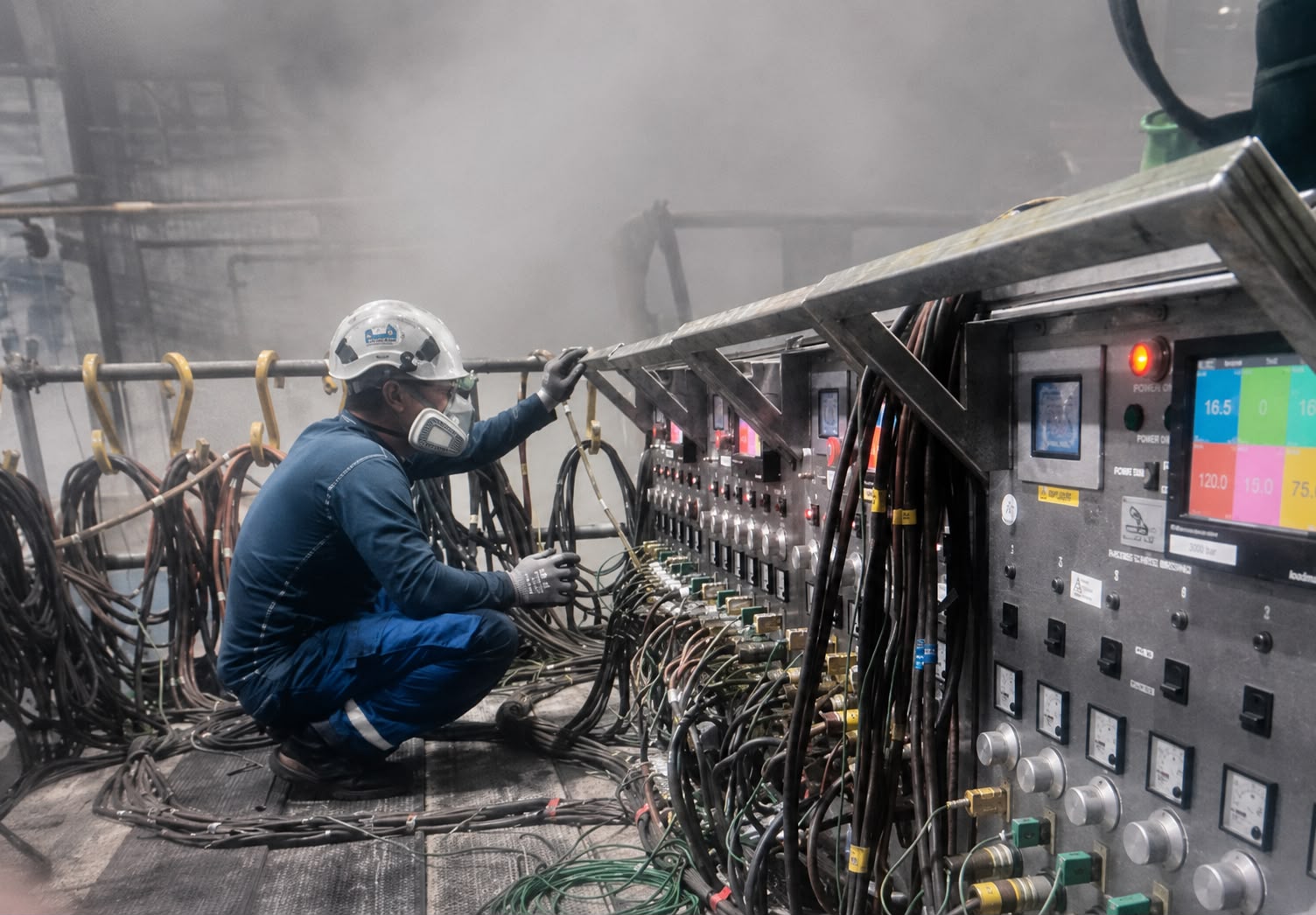 Traitement thermique hors norme : dégagement d'un palier pignon par chauffage contrôlé en aciérie — Bild 2