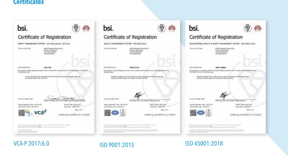 ISO 9001 standards committee and a BSc degree: a double success for our QHSE manager — Bild 2